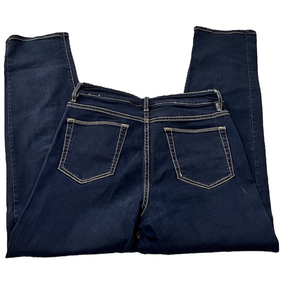 COLDWATER CREEK DARK DENIM BLUE JEANS - Picture 1 of 2